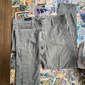 J Crew green pants